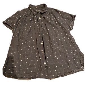 Universal Thread women's  XS polka dot blouse.